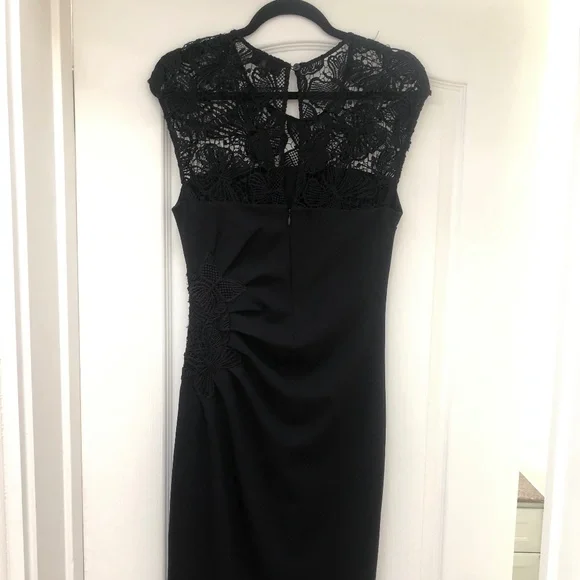 hale bob black dress Cassandra Embroidered Maxi Dress main image 0
